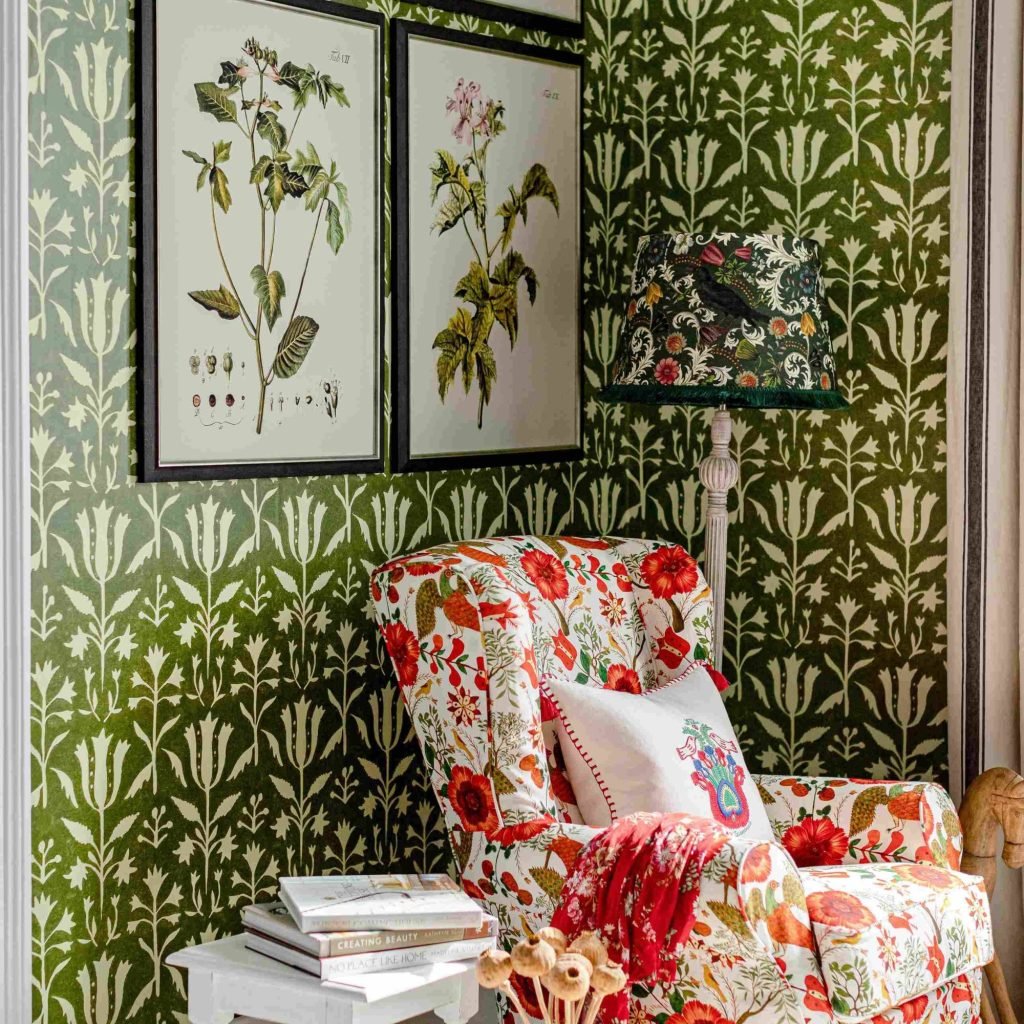 wallpaper for maximalist interior design ideas
