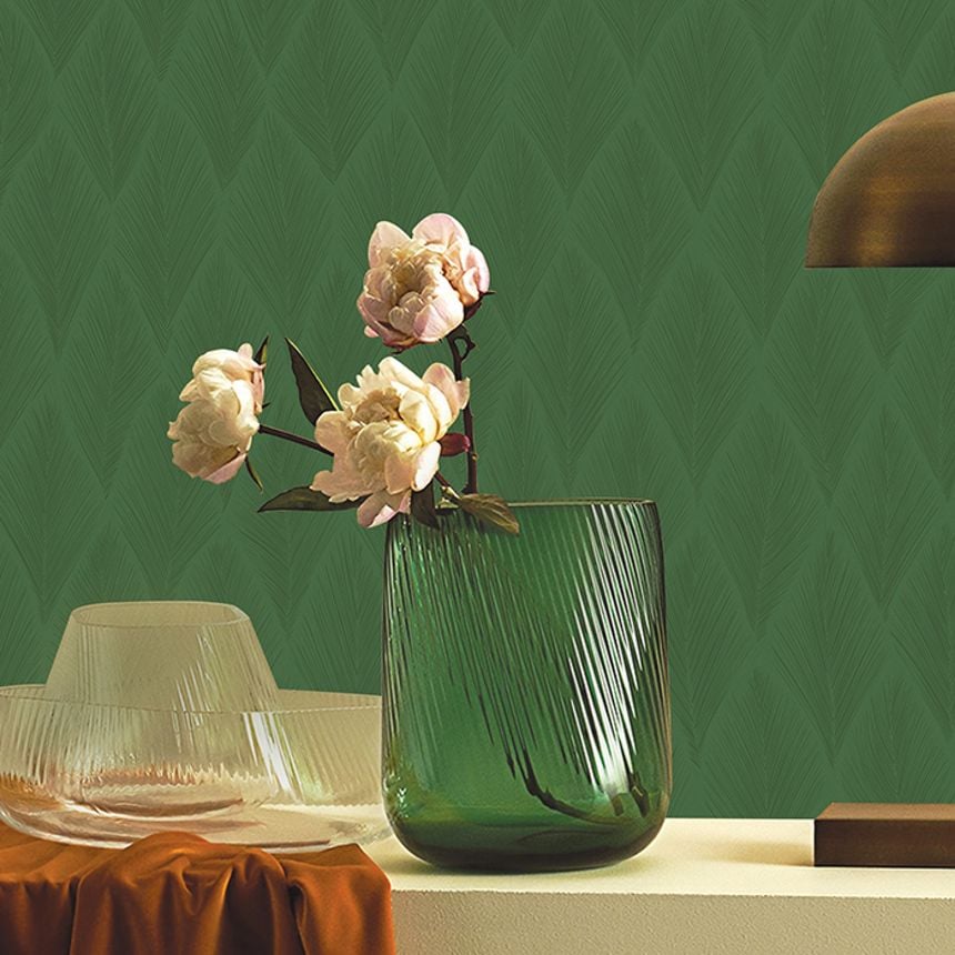 Green Korean Wallpaper by Honpo Singapore