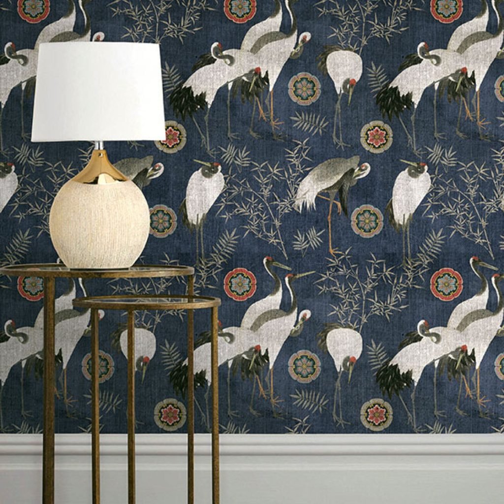 crane japan wall print