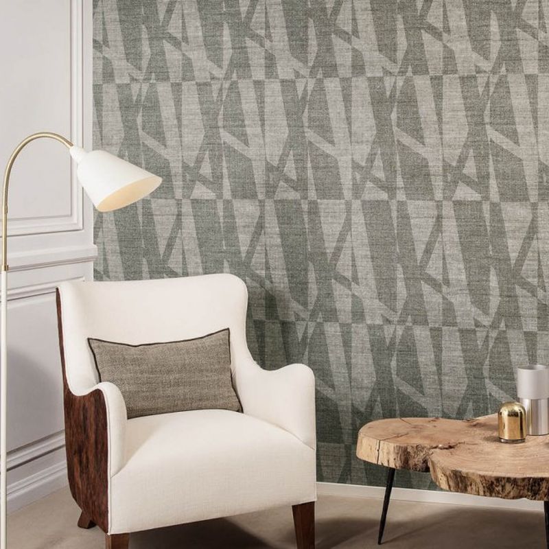 geometric wallpaper ideas for home