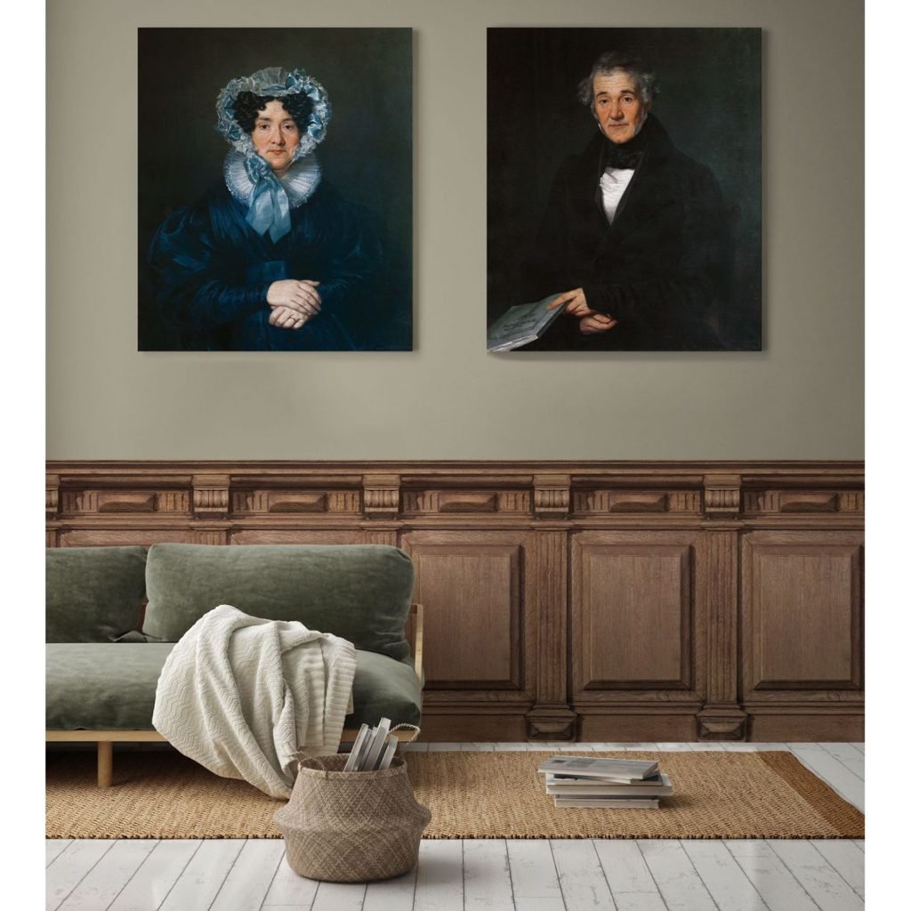 retro look for wallpaper