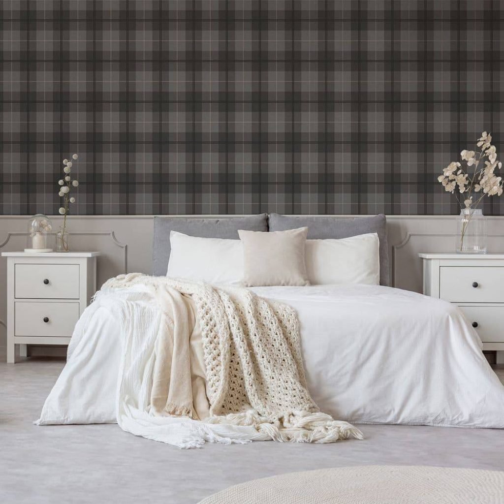 geometric wallpaper ideas