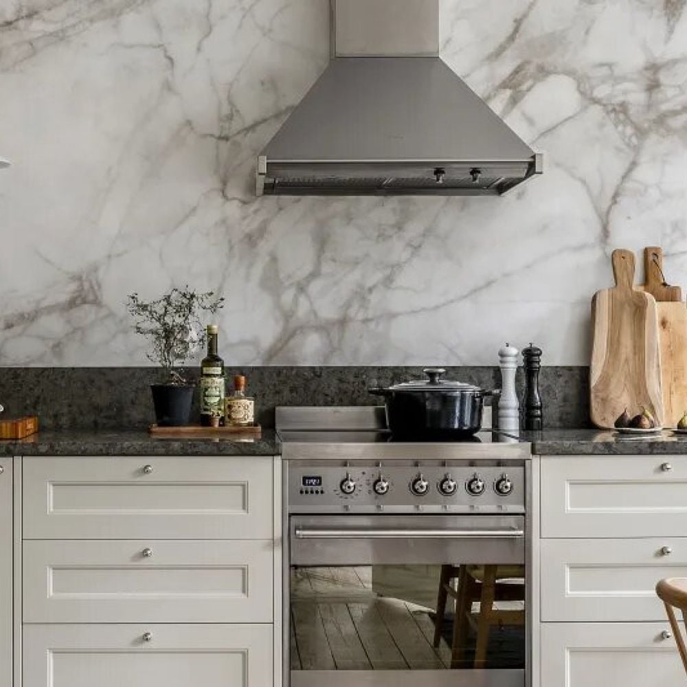 stone wallpaper for kitchen background