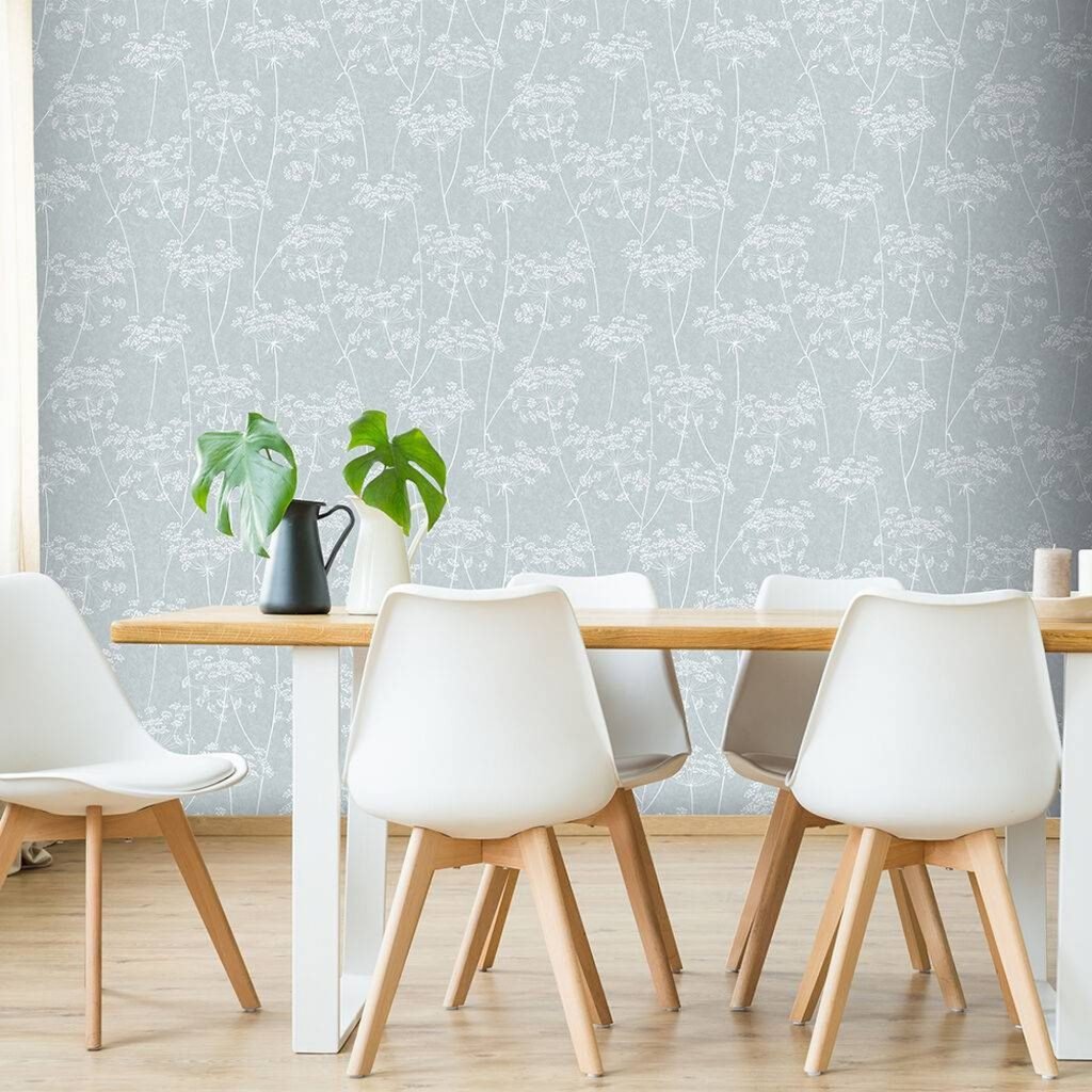 light blue wallpaper graham and brown