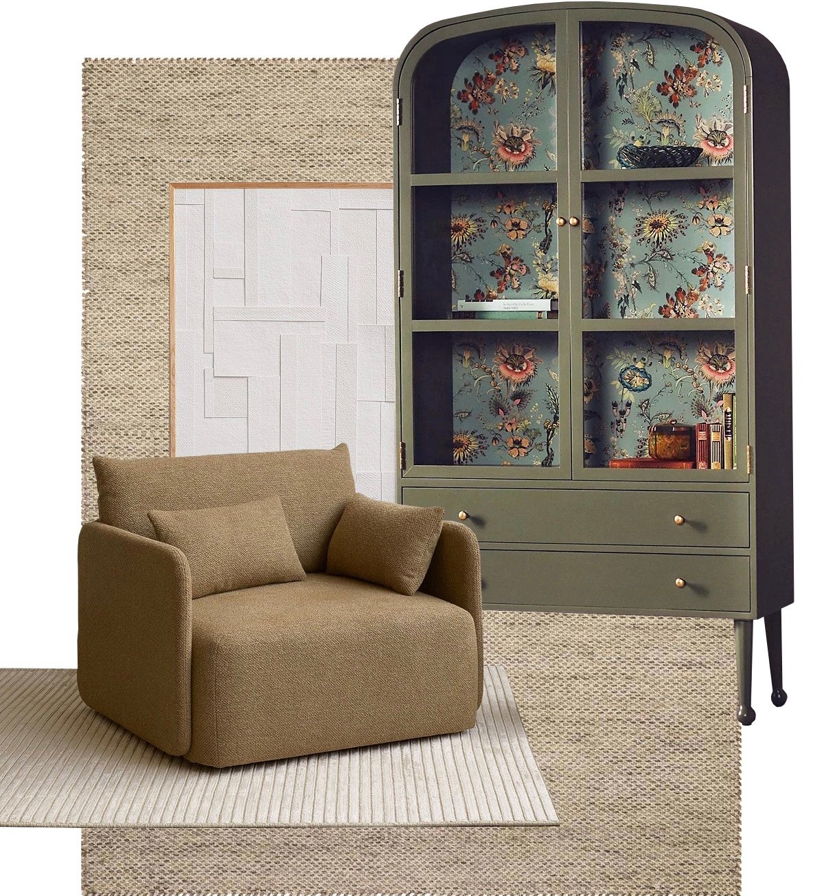 benefits of wallpaper for shelves