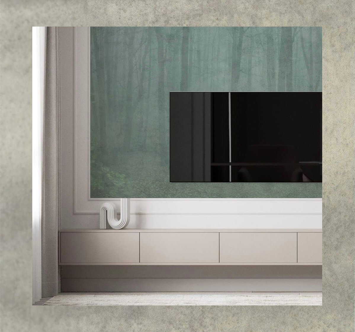 Tv feature wall design