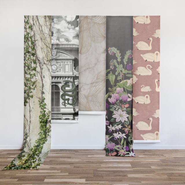 Wallpaper and murals are stylish and creative ways to transform the walls of a room