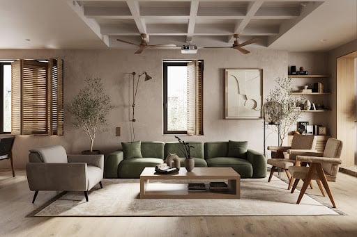 Japan in Natural japandi design