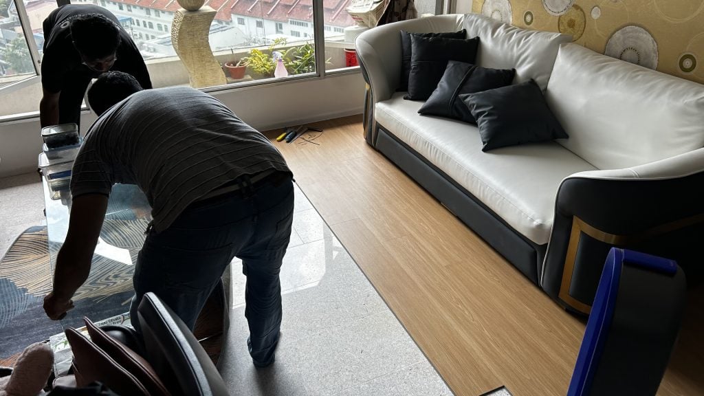 Flooring Project: Progress