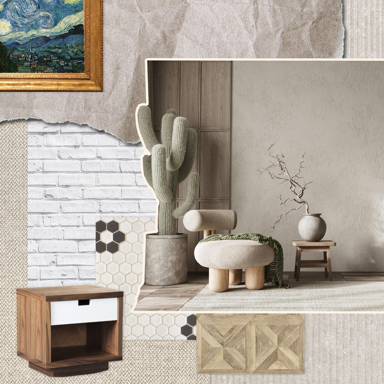 Coordinate with Existing Elements for condo wallpaper