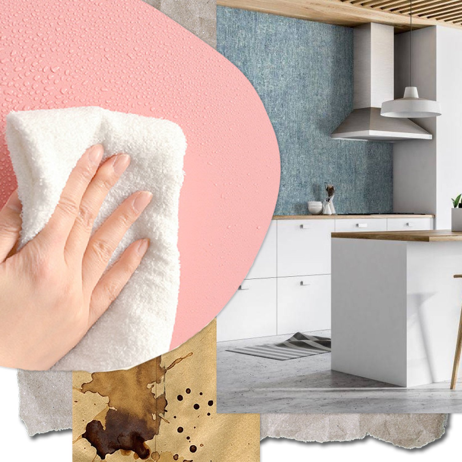 Consider Maintenance before choose condo wallpaper