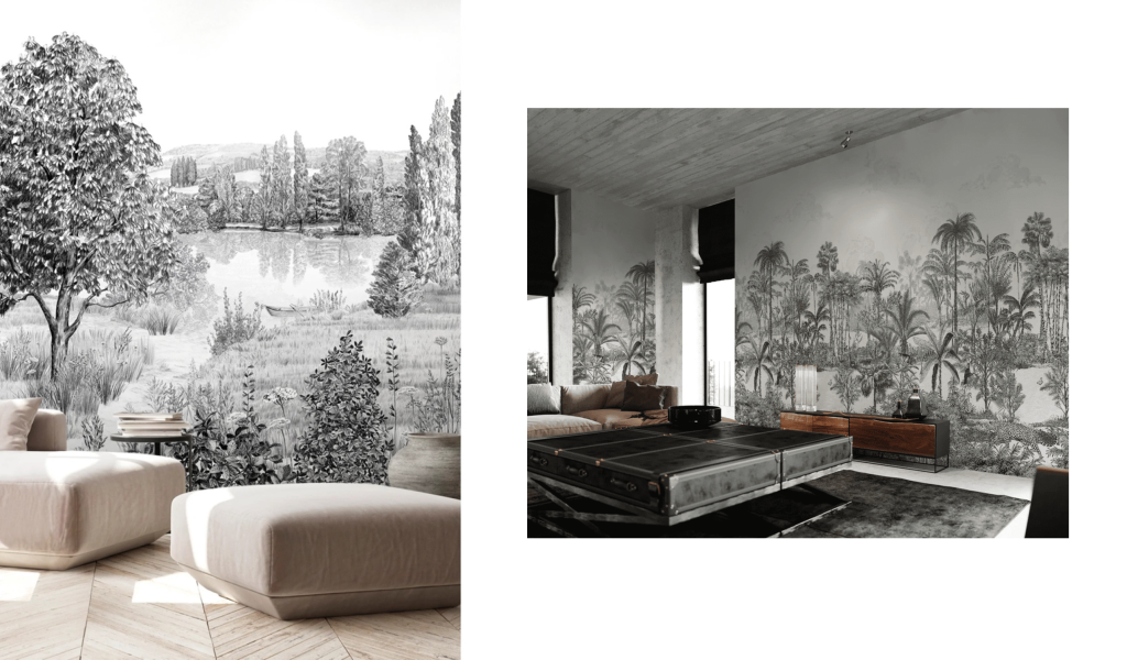 Monochrome Wallpaper by Honpo