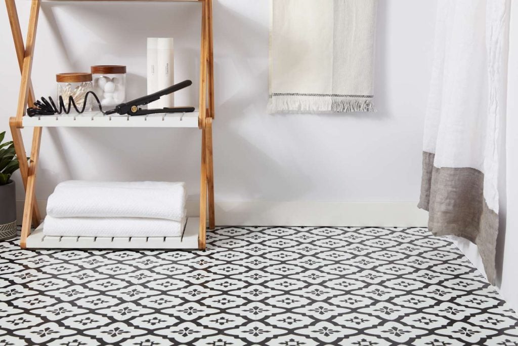 Flooring stickers, also known as floor decals, are a great way to update the look of your bathroom without breaking the bank.