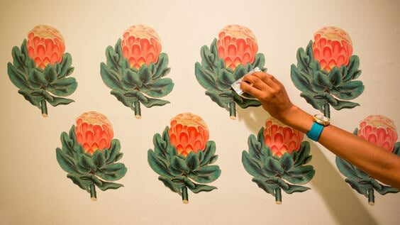 Wall decals: peel of sticker