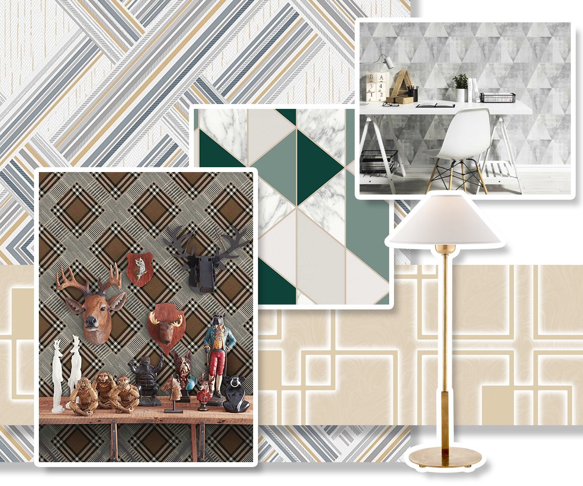 Geometric Shapes for HDB Wallpaper Ideas
