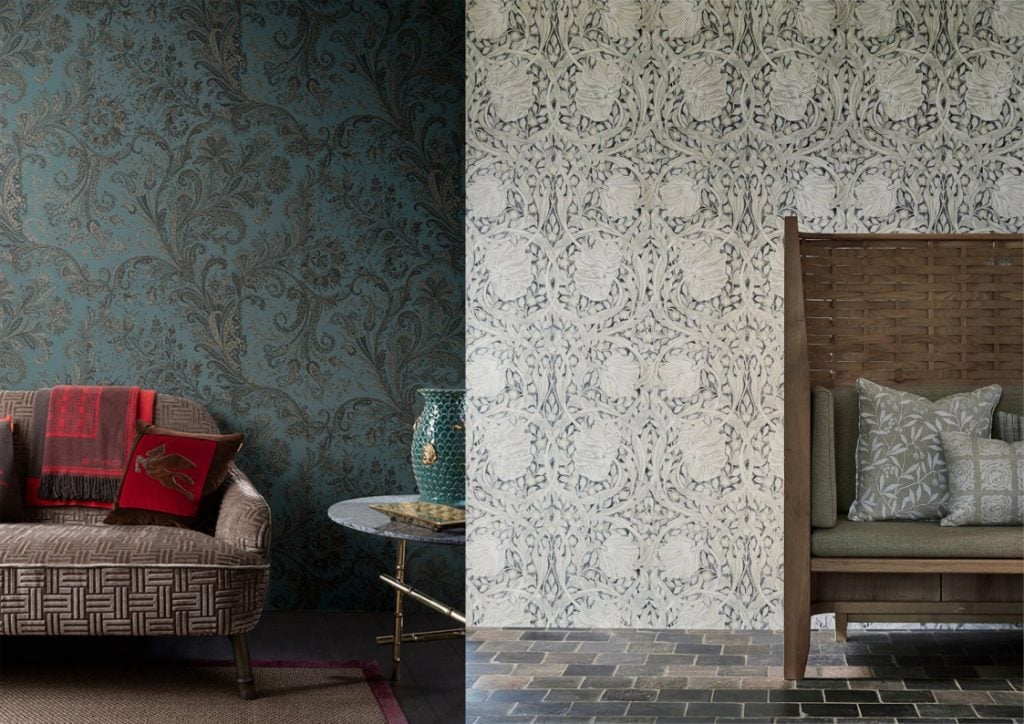 Damask Wallpaper Design definition