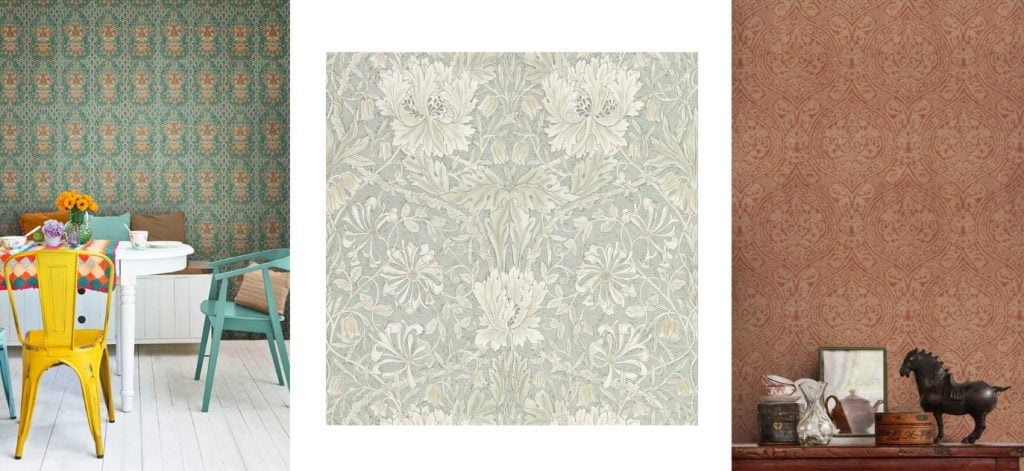 Damask Wallpaper Design by Honpo