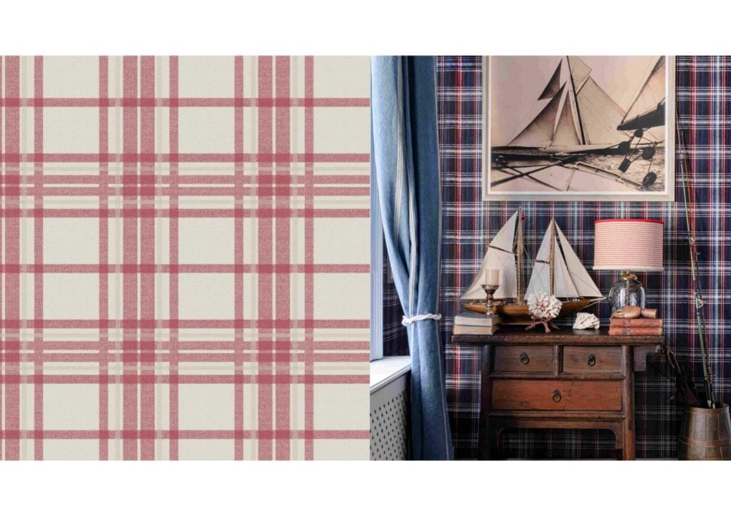 Scandinavian wallpaper: refreshing natural beauty