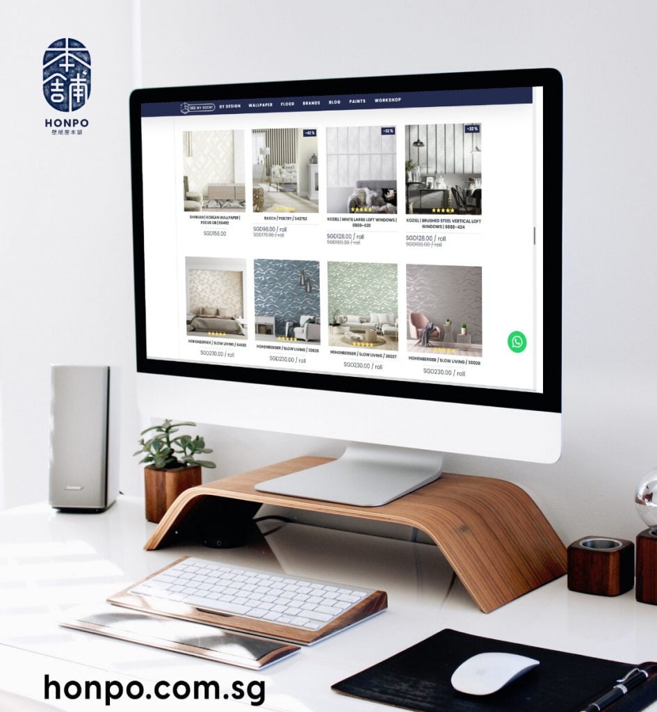 Scandinavian wallpaper: Honpo SIngapore