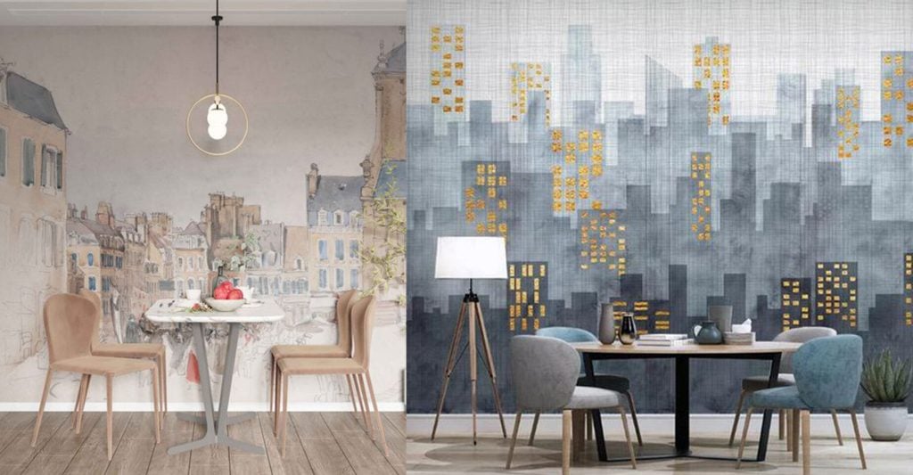 metropolitan city wallpaper