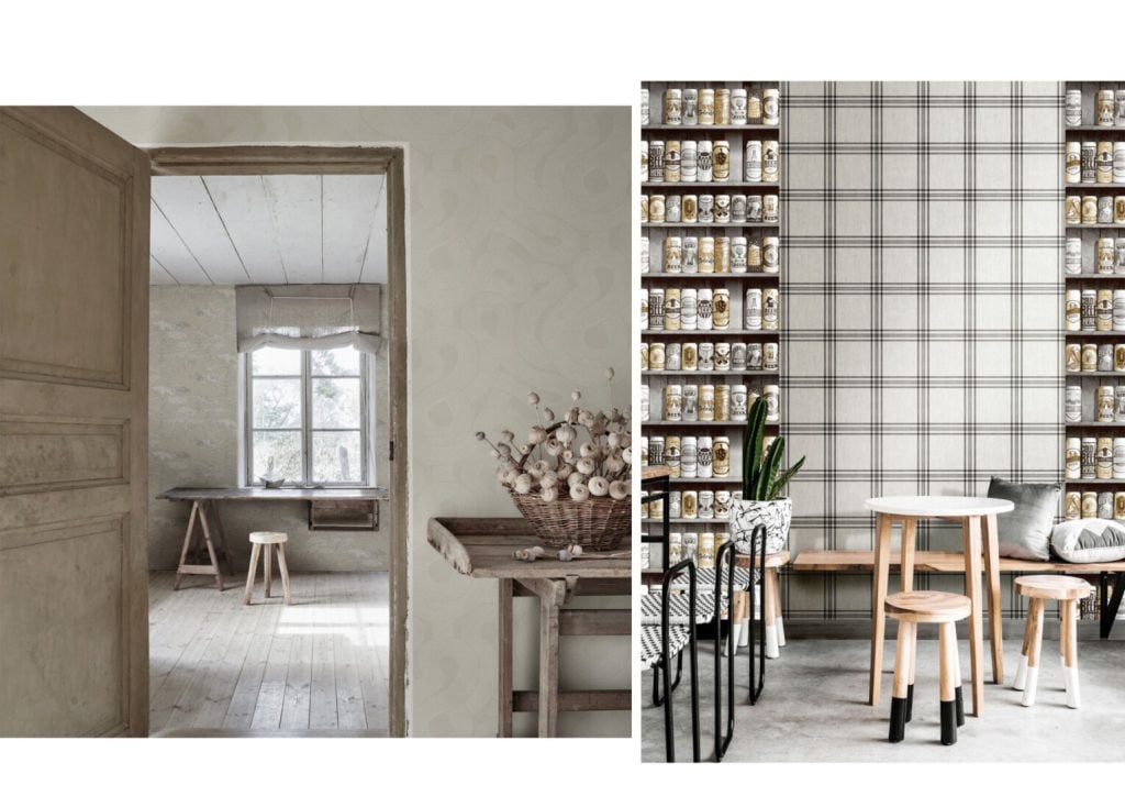 scandanavian wallpaper design ideas