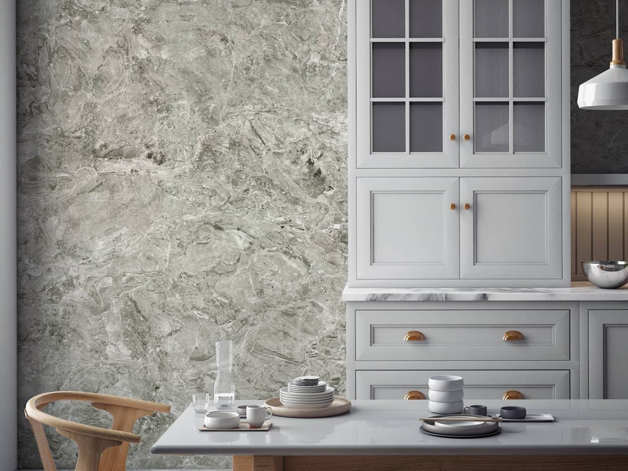 Light Grey Breccia Oniciata Marble