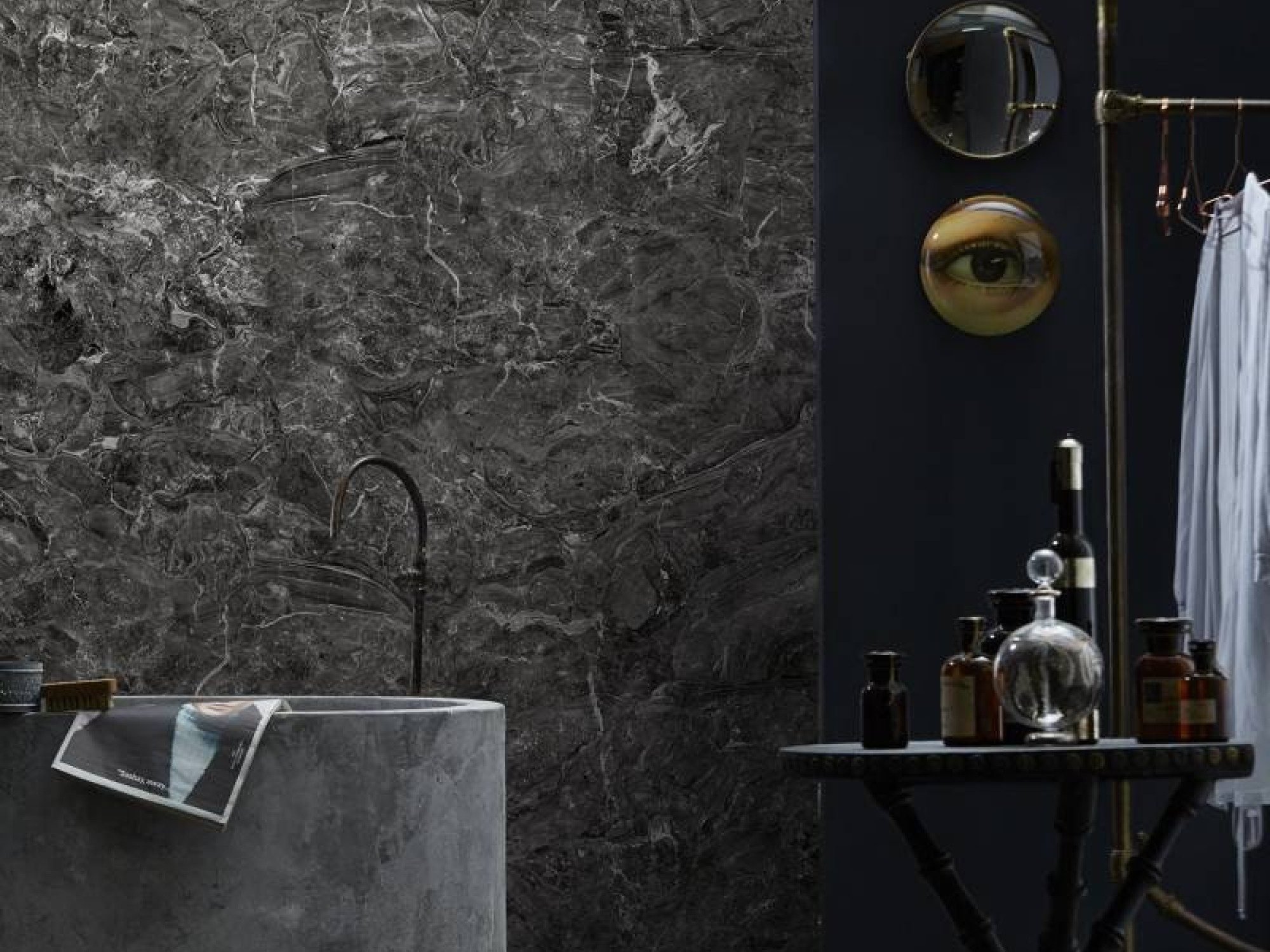 Koziel Panoramic Marble for Decorating Bathroom