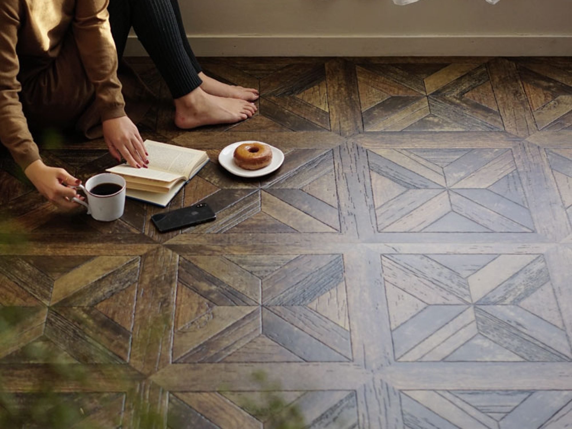 Parquet Cushion Floor Sheet