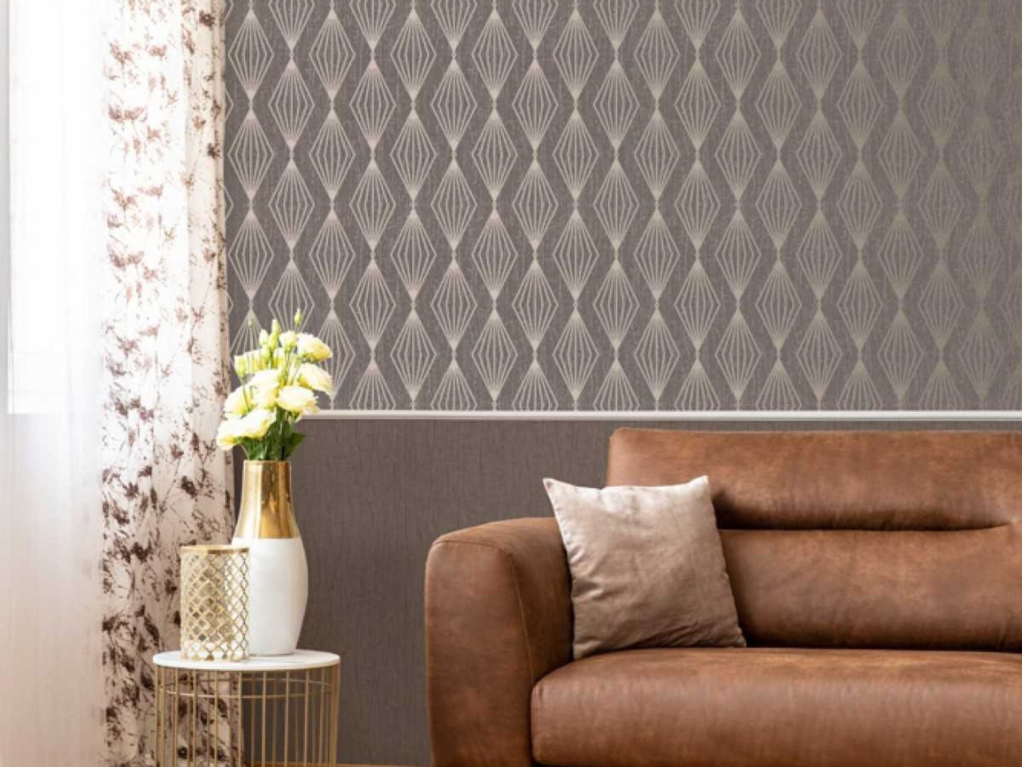 Marquise Geo Smokey Quartz-Dark Earth Tone Wallpaper Recommendation