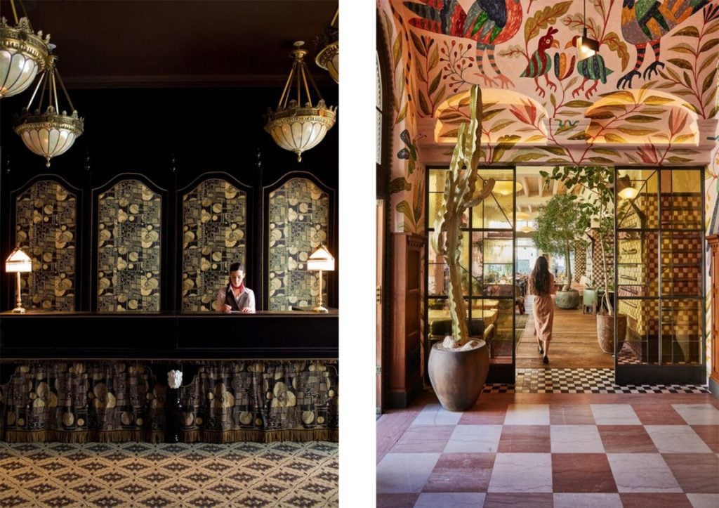 hotel wallpaper design ideas