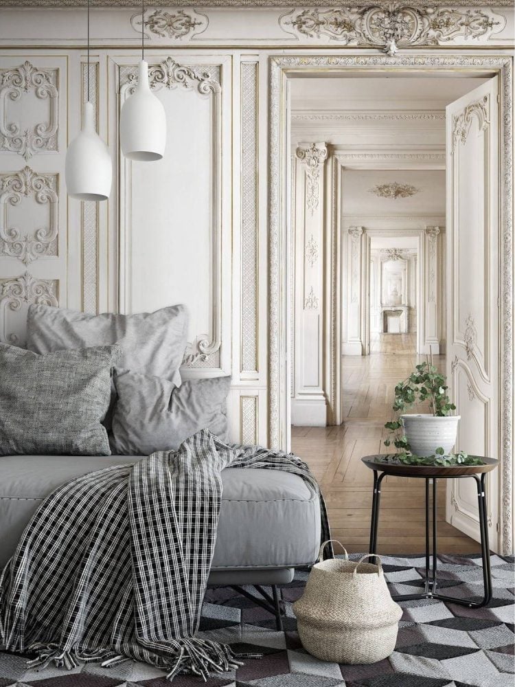 Right Door Perspective In A Room, Wallpaper