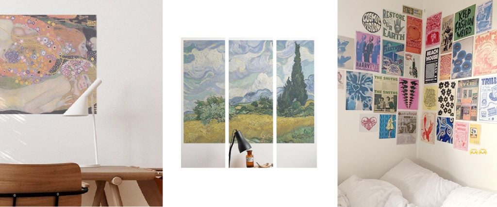 Poster Installation Preparation for tips poster decoration ideas