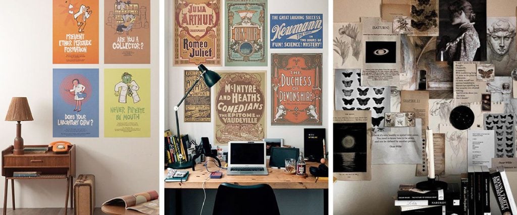 Poster Grouping for tips poster decoration ideas