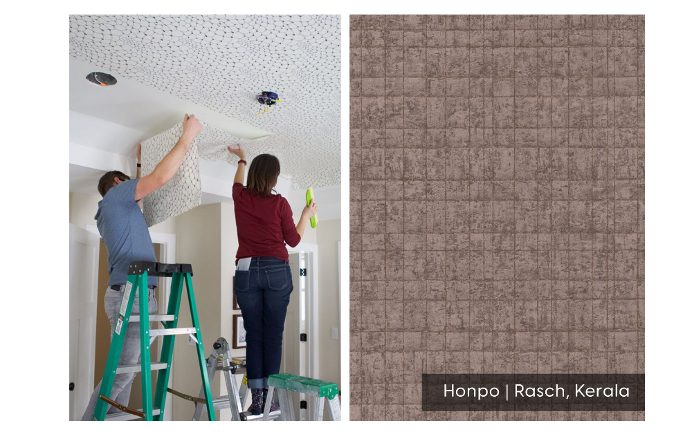 House Ceiling Design: adding simple color