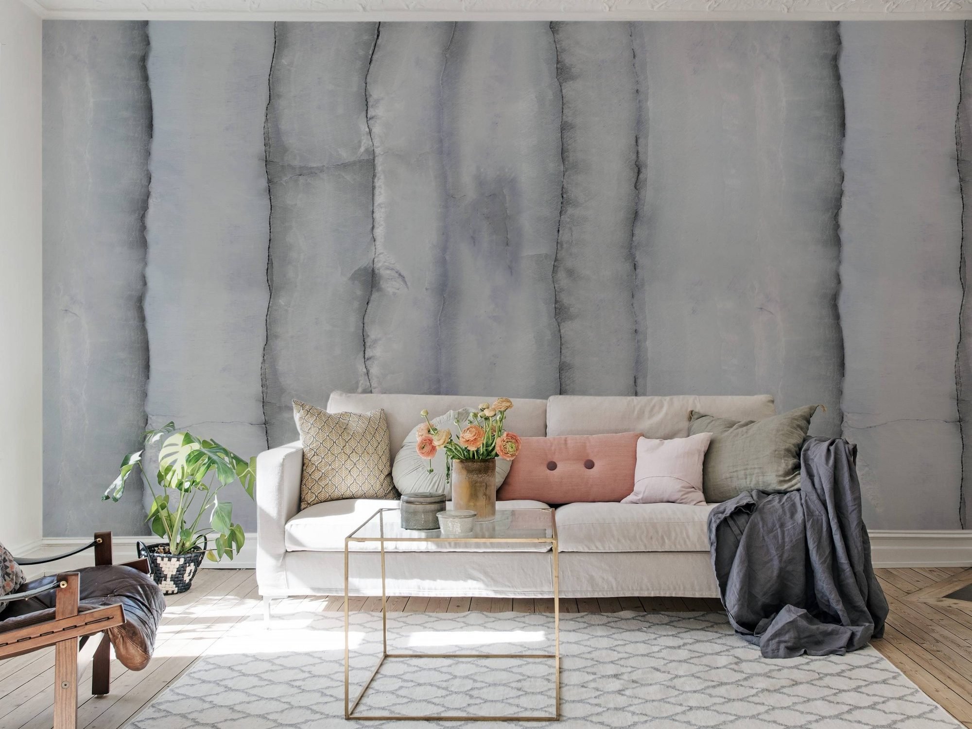 Agate Rebel Abstract Mural Wallpaper