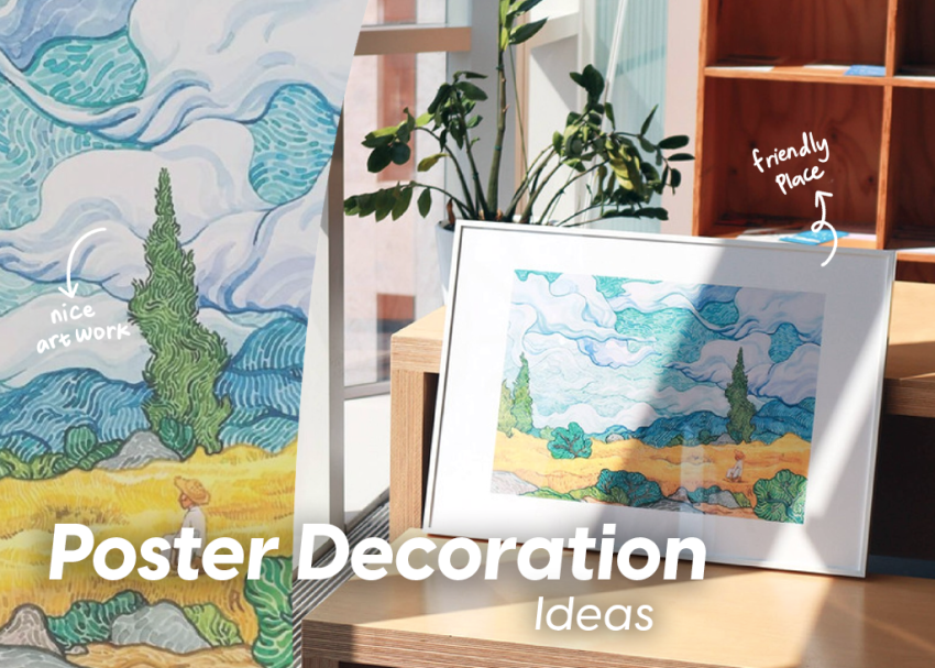 Poster decoration ideas