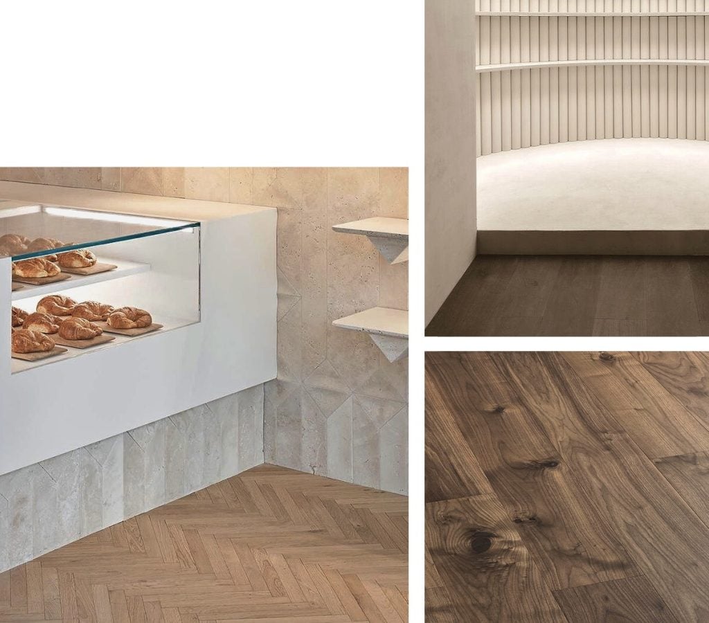 store decoration using laminate sticker