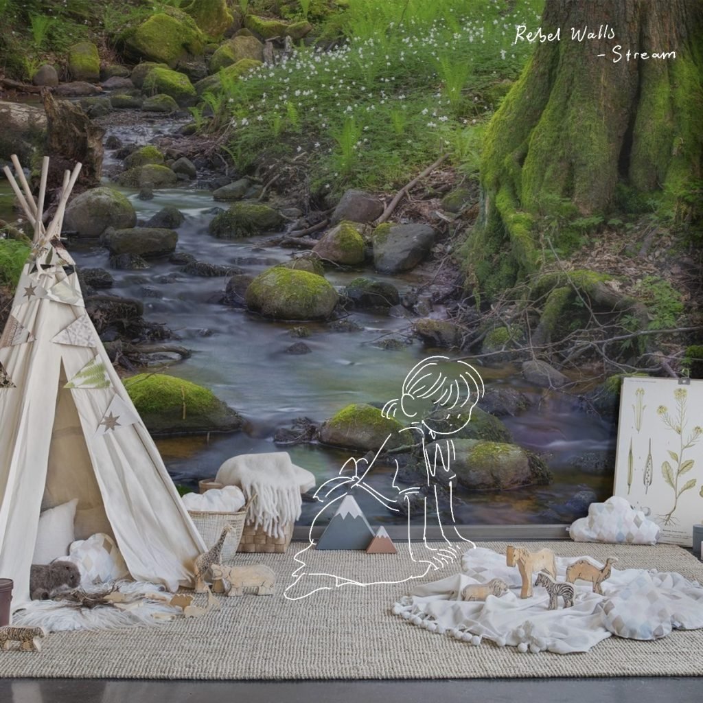 wall murals: natural forest