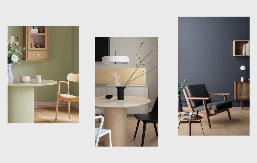 Interior Design Layout: balancing color