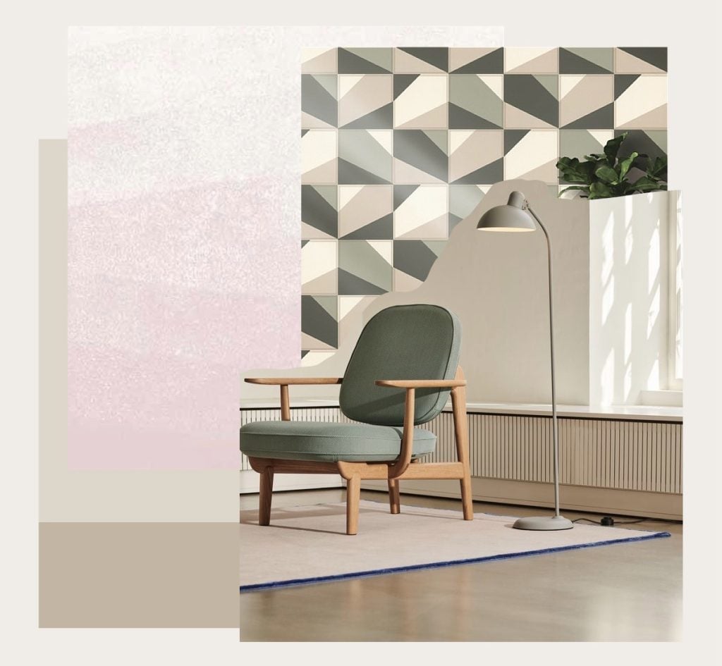 renovation ideas: grey and green