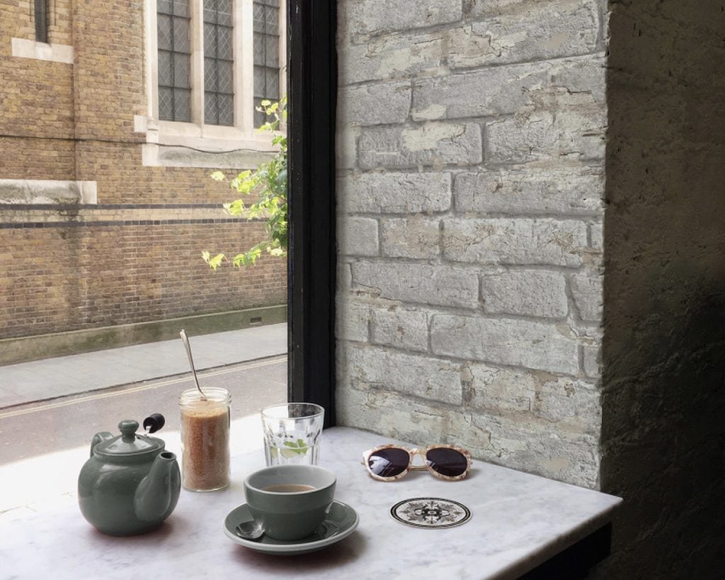 industrial wallpaper: brick