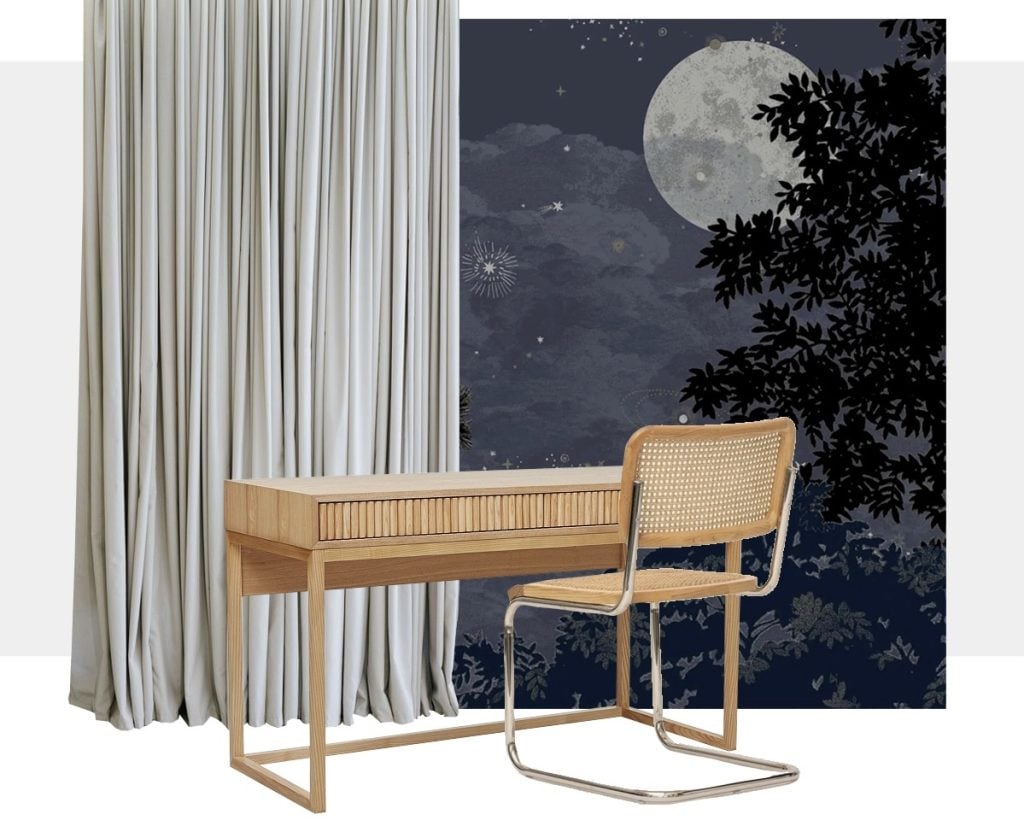 Mural Wallpaper: Starry Night