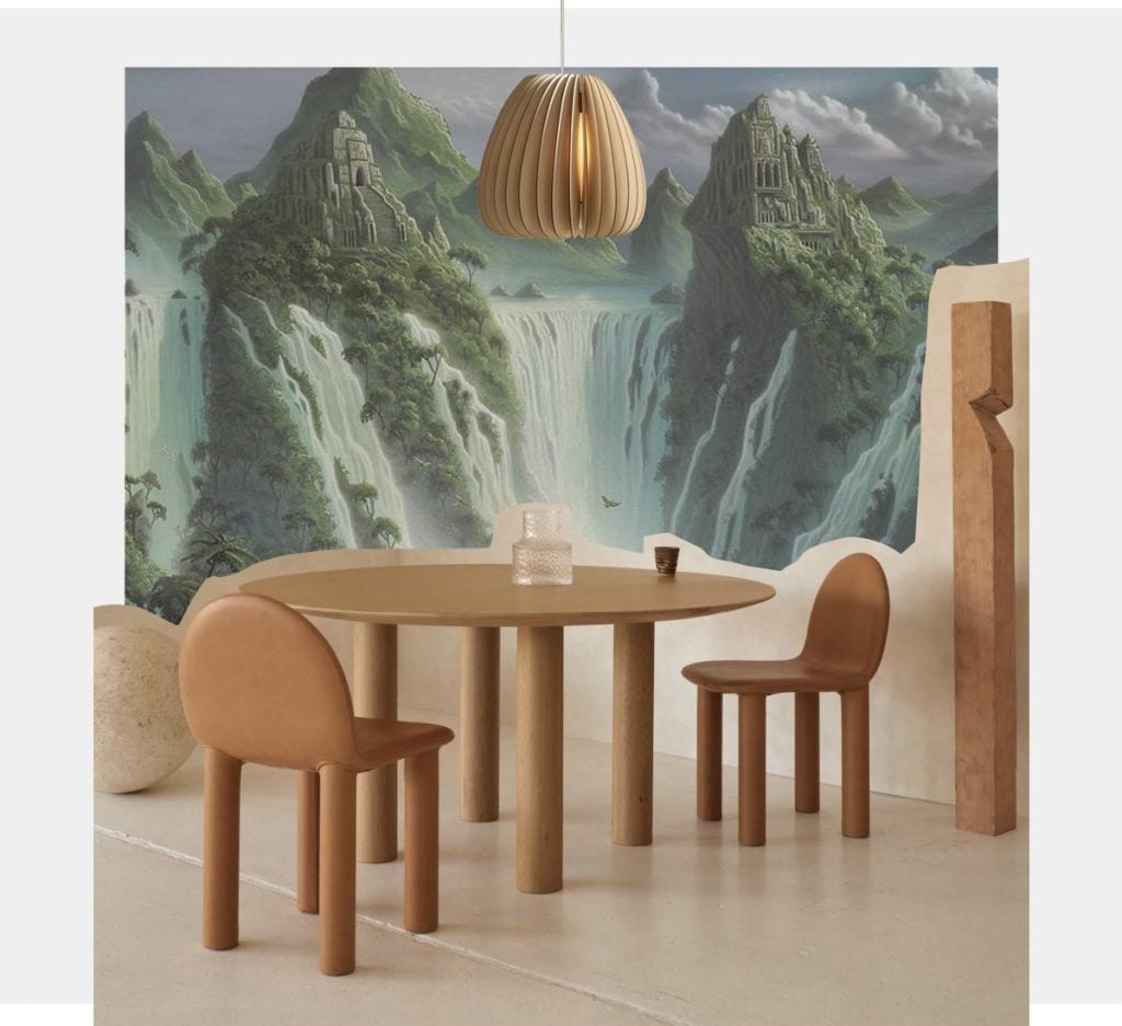 Mural Wallpaper: Waterfall