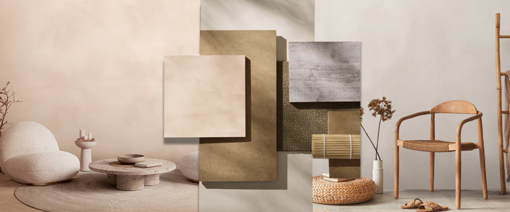 embrace minimalism with limewash wallpaper