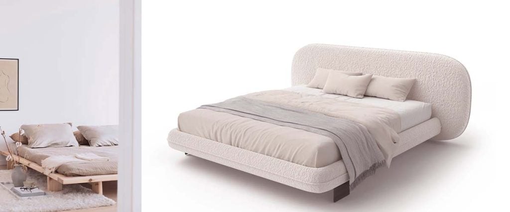 Simplify with Minimalism for give a wabi-sabi bedroom