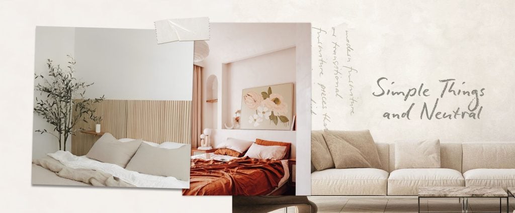 tips limewash design for bedroom: simple things and neutral
