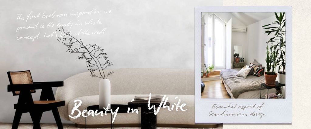 beauty in white limewash and Scandinavian