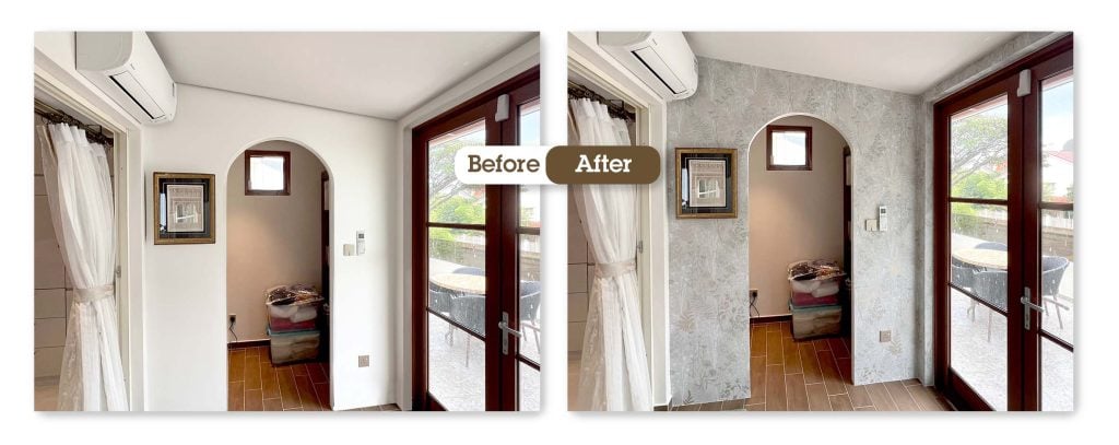 natural wall transformation