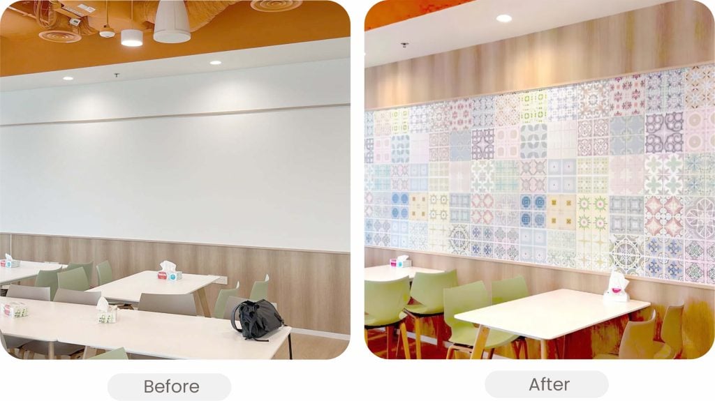 commercial space design for dining
