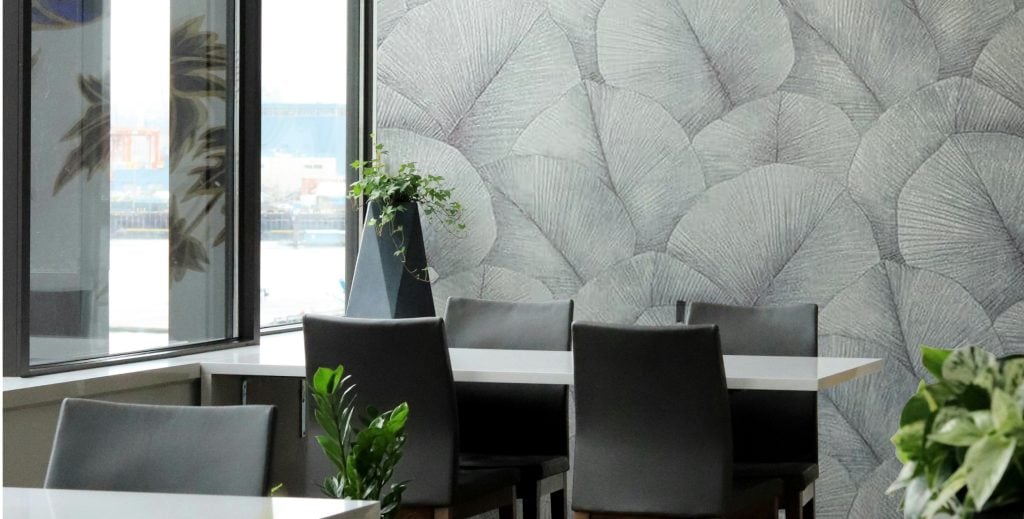 Amazing restaurant after installation wallpaper by honpo